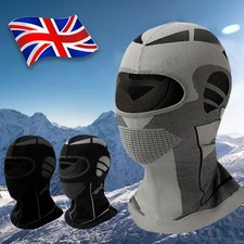 Motorcycle Balaclava Neck Warmer Windproof Thermal Face Mask Cover Helmet Liner