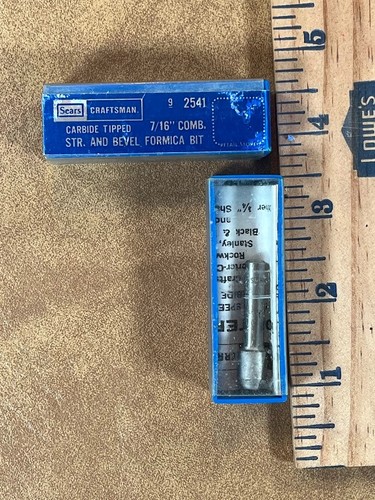 Vintage craftsman router bit - vintage,