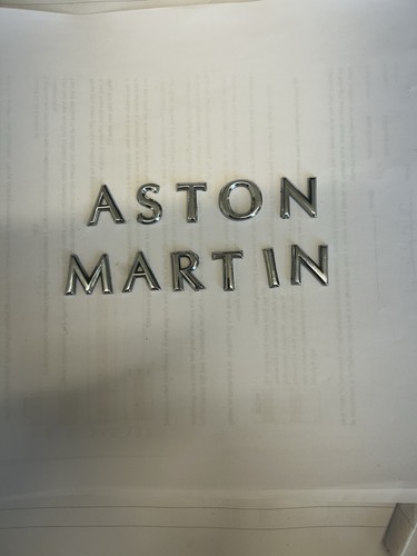 Genuine aston martin rear - genuine,