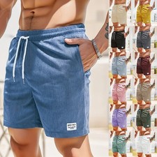 Mens Corduroy Velvet Summer
