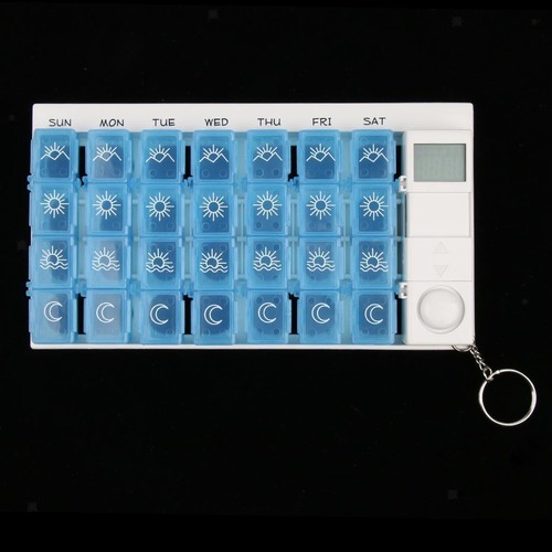 Portable day pill case - 7,