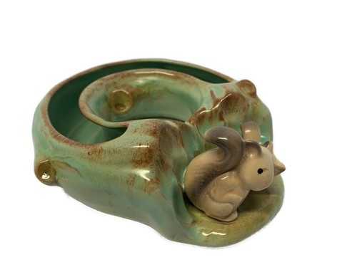 Hornsea pottery squirrel posy - squirrel,