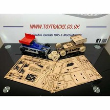 Build your own Stock Car - Brisca F1 Tarmac Wing Wooden Slot Together Model Kit