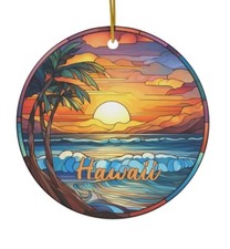 Hawaii ornament vacation gift - ornament,