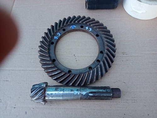 Crown wheel and pinion from - wheel,