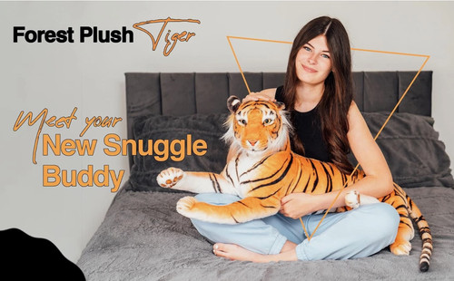 Tiger plush toy - tiger,