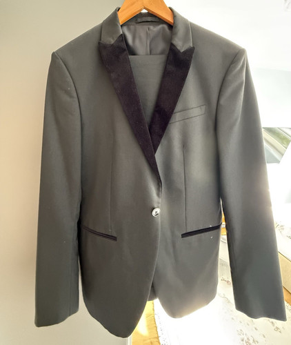 Zara man black slim fit - man,