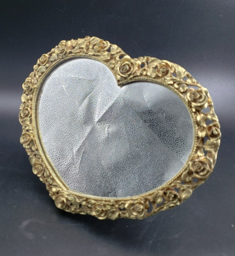 Vintage floral gold gilt - gold,
