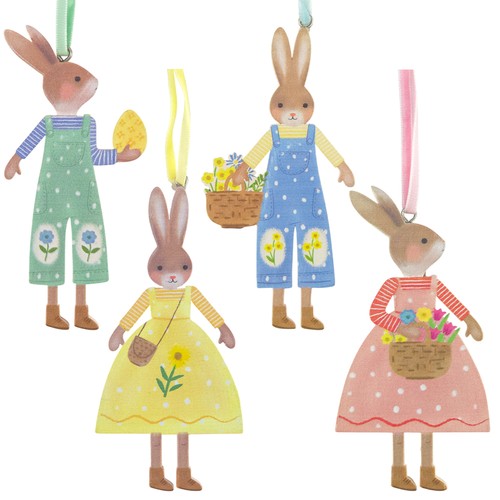 Boy girl easter rabbits - boy, &