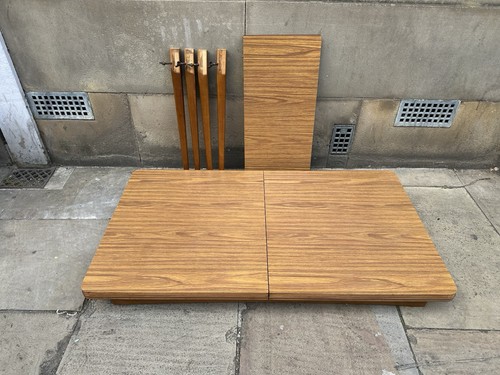 Dining kitchen table - table, teak
