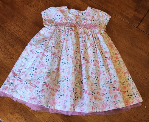 Nutmeg girls pink floral - girls,