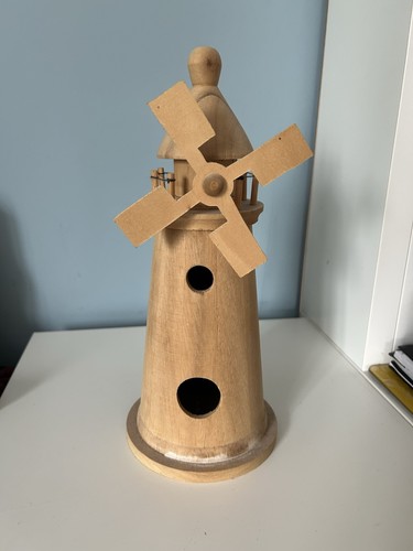 Wooden windmill - wooden,
