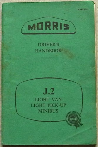 Morris light van pick - j2,