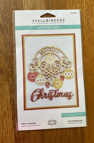 Spellbinders cutting die merry - spellbinders,