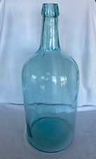 Antique Aqua Glass 14.5”