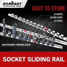 3PC Socket Holder Sliding Rail