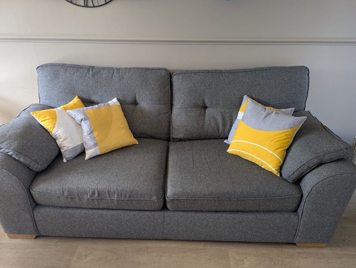 Next grey sofa - next,