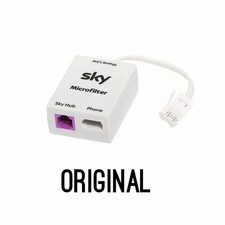 BT Sky ORIGINAL Microfilter RJ11 Modem Telephone Broadband ADSL 