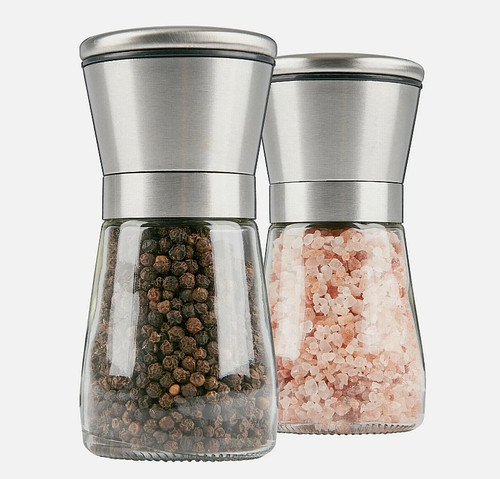 2pcs manual salt pepper - manual,