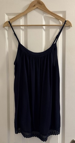 Fat face navy cami - face, uk