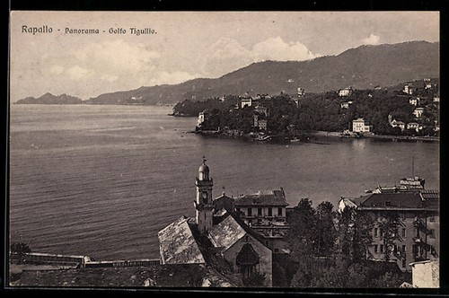 Rapallo panorama golfo - rapallo,,