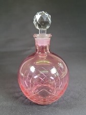 Vintage Art Glass Scent Bottle