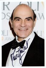 Sir David Suchet Signed 6x4