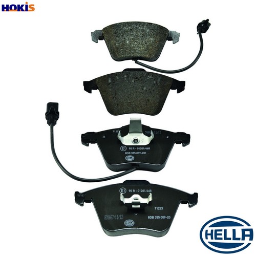 Brake pad set disc - set,