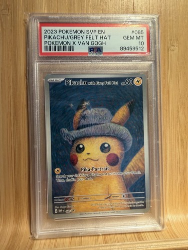 Pikachu van gogh - gogh, psa