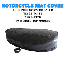 MOTORCYCLE SEAT COVER SUZUKI TS125 TS185 A B  TC125 TC185 1973-1976
