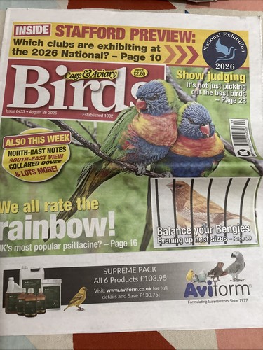 Cage and aviary - and, birds
