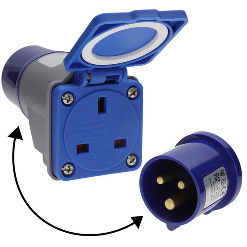 Caravan site power plug 240v - site,