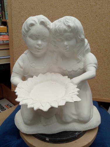 Unpainted ceramic bisque - unpainted,