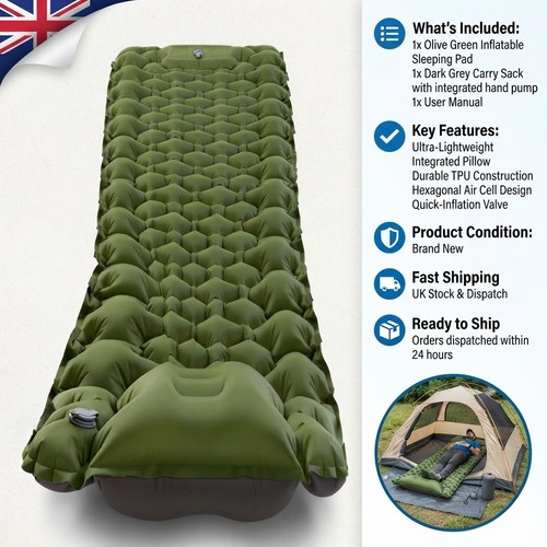 Self inflating camping - self-inflating,