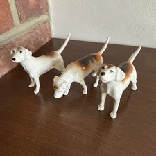 Beswick Set Of 3 Fox Hounds