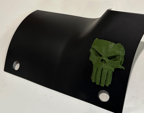 Realistic skull style - skull, blk