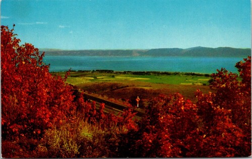 Vintage view bear lake - view, of