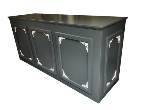Shabby chic salon reception - shabby,