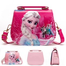 Frozen 2 Elsa Princess Shoulder Bag Kid Girls Fashion Handbag Crossbody Bag Gift
