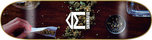 Sk8mafia rolling cannabis girl - sk8mafia,