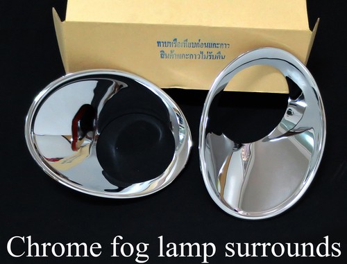 Chrome fog lamp spot - chrome,
