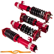 Coilover Shock Strut Damper Adjustable For Subaru Impreza WRX STi GC8 92-00