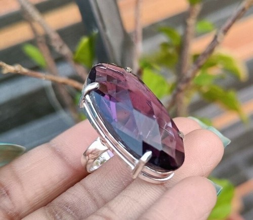 Amethyst boho ring - boho,