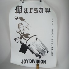 JOY DIVISION WARSAW POSTER THE IDEAL BEGINNING ORIG 80's PUNK ROCK 25X35 inch