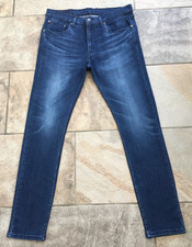 Mens Levi's 519 Hi-Ball Extreme Skinny Dark Blue Stretch Denim Jeans - W34 L32