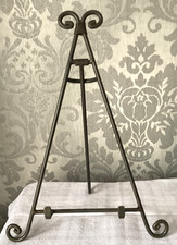 VINTAGE FRENCH PEWTER EASEL