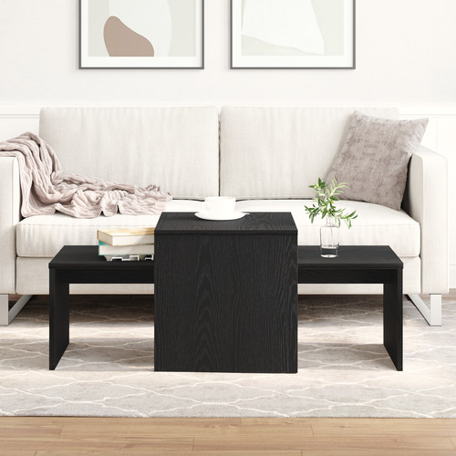 Vidaxl nesting tables black - vidaxl,