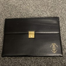 The Open Golf Championship The Silas Course Turnberry 1986 Leather Portfolio