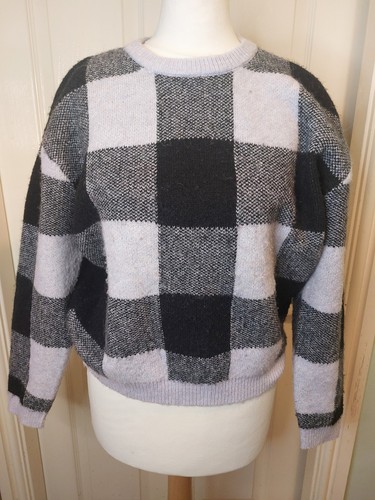 Ladies monochrome jumper m - ladies, h&m