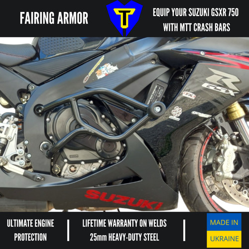 Engine guard crash bars suzuki - crash,